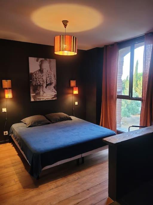 Appartement De Charme Dans Ancienne Cave A Vin 르불루 외부 사진